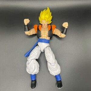 Dragon Ball Super Saiyan Gotenks Action Figure - Yellow Hair, Blue Sash